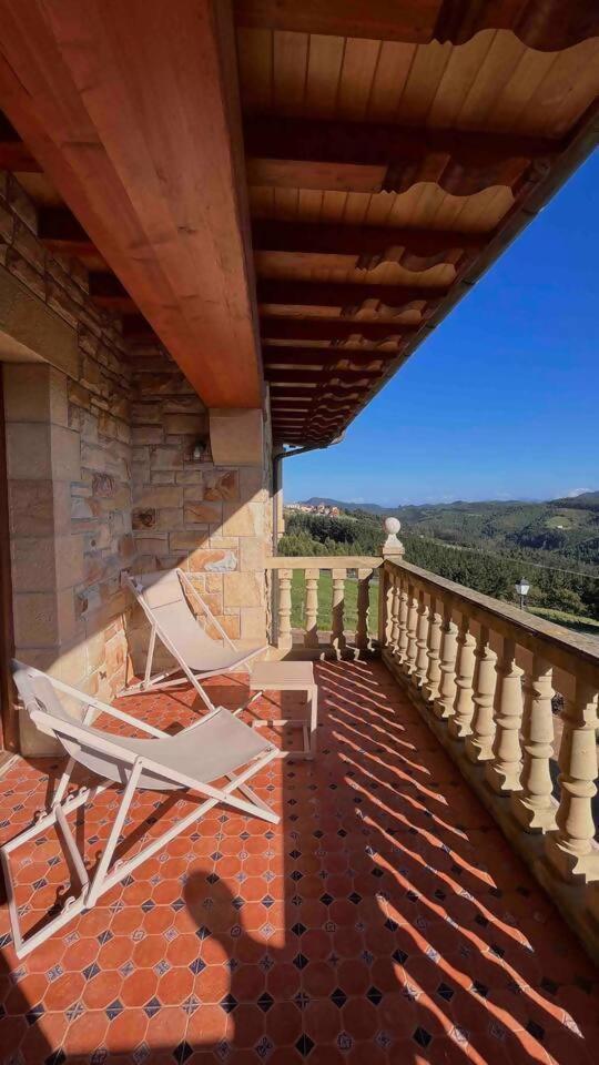 Villa Artegoikoaurdaibai Patrimonio De La Unesco Ibarrangelu Exterior foto